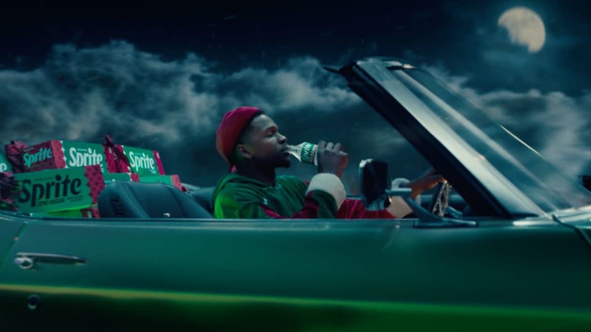 Anthony Edwards Jumps Into New Sprite Winter Spiced Cranberry Ad