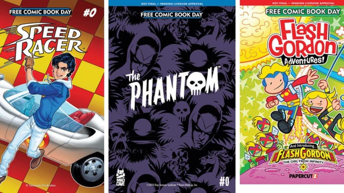 Mad Cabe Bring Back The Phantom & Speed Racer for Free Comic Book Day