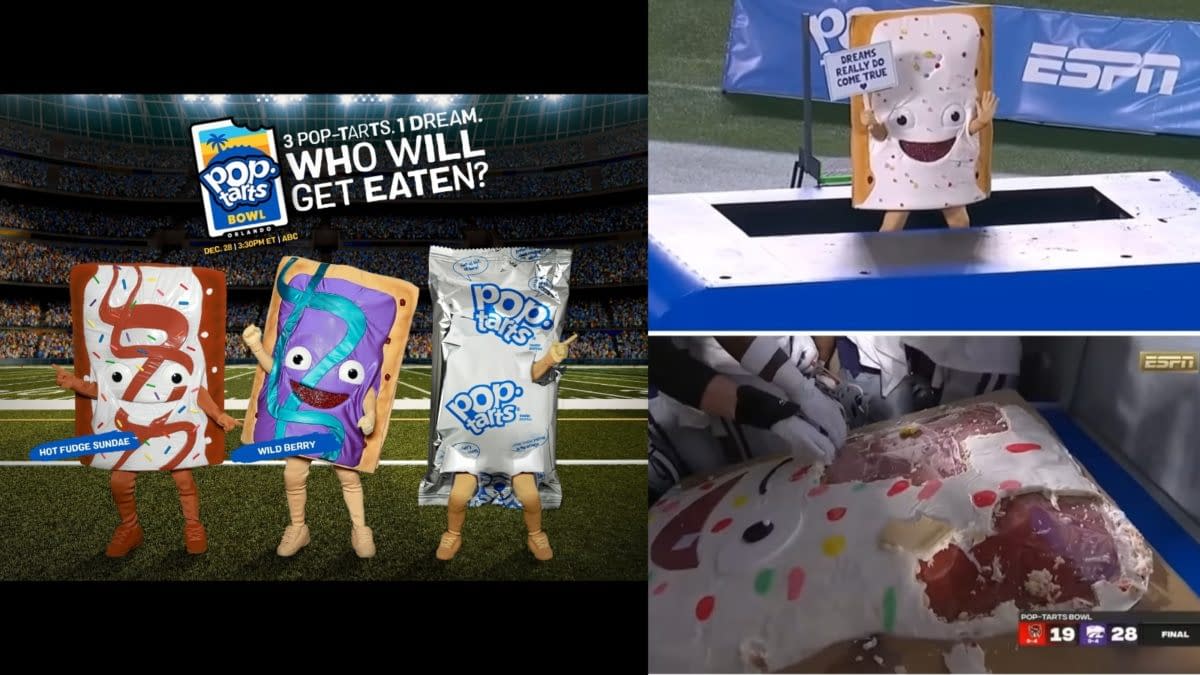 Pop-Tarts Bowl Returns with 3 Mascots; Game MVP Chooses Sacrifice