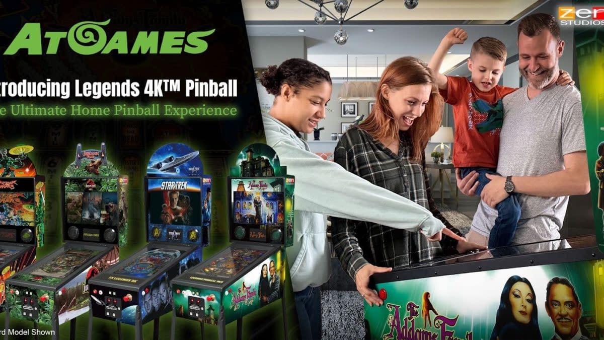 Next-Gen Pinball Arrives with AtGames New Legends 4K Pinball Machines