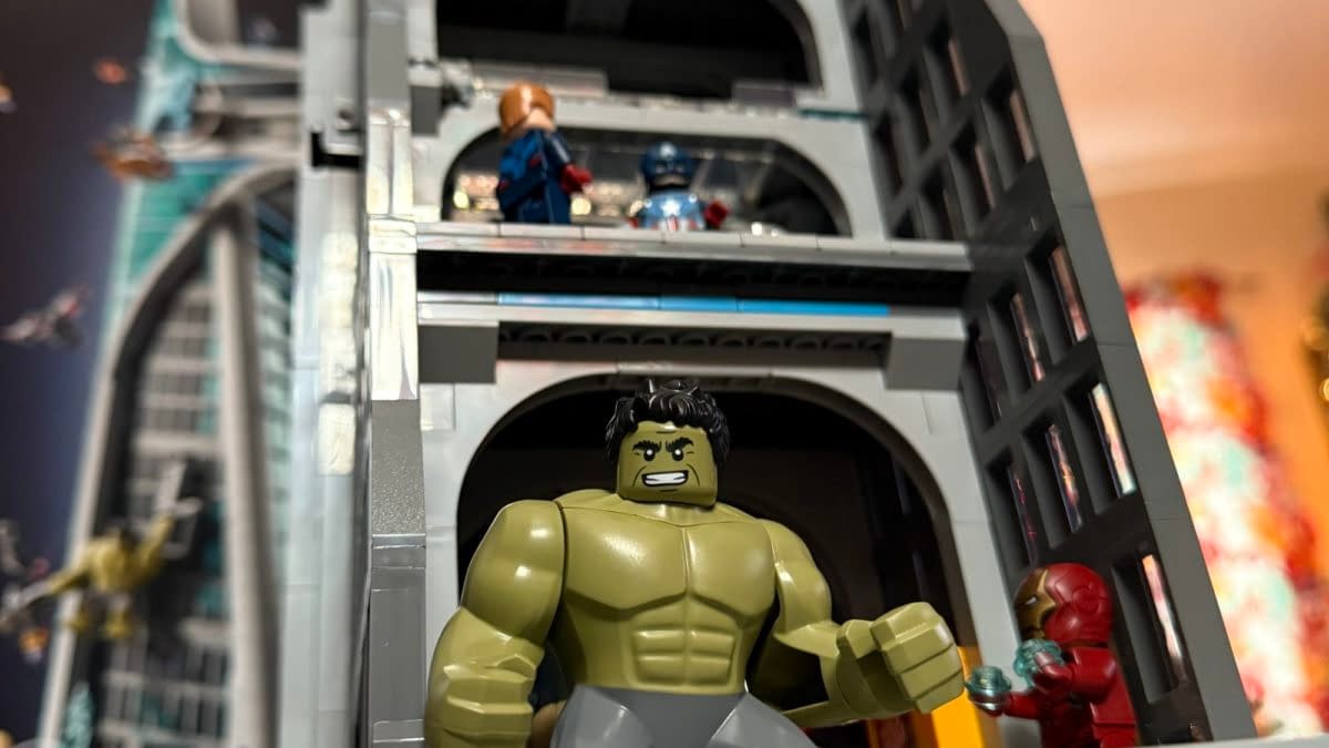 LEGO MCU Avengers Tower: That’s My Secret Cap, I’m Always Angry 