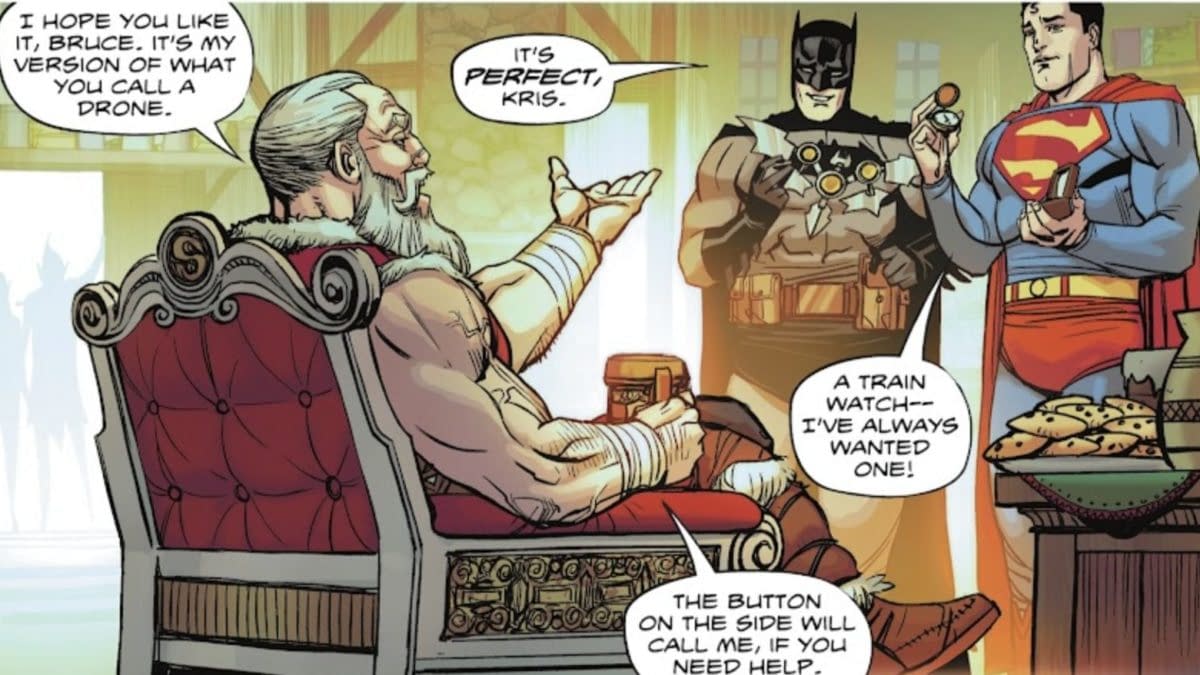 DC Comics Adds New Member To The Official Justice League- Santa Claus