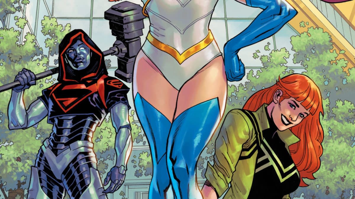 Power Girl Gets Her New Boob Window In The Shape Of Superman's Shield