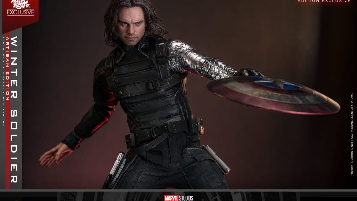 Bucky Returns with New Captain America: The Winter Soldier Hot Toys 