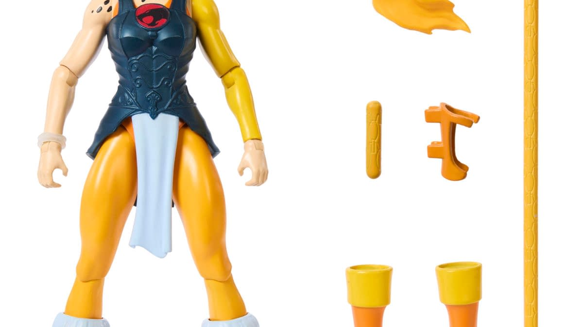 New Masters of the Universe x Thundercats Cheetarah Figure Debuts 