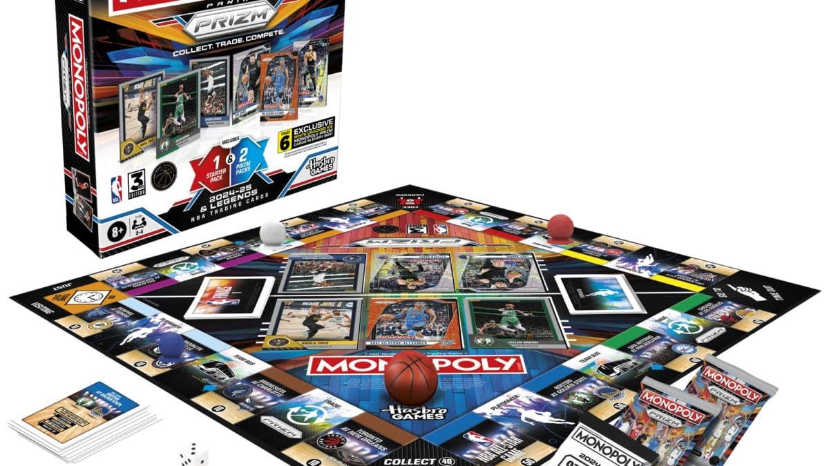 Monopoly Panini Prizm: NBA 3rd Edition Board Game Announced