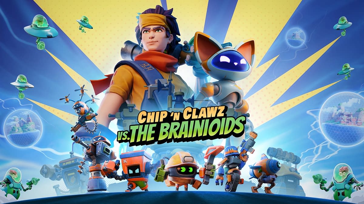 New Action Game Chip ‘n Clawz vs. The Brainioids Announced