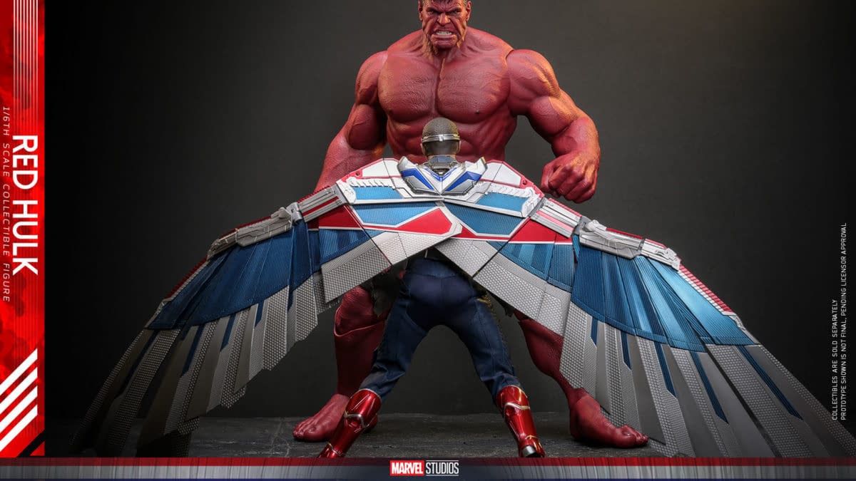 The Red Hulk Arrives with 1/6 Brave New World Figure from Hot Toys