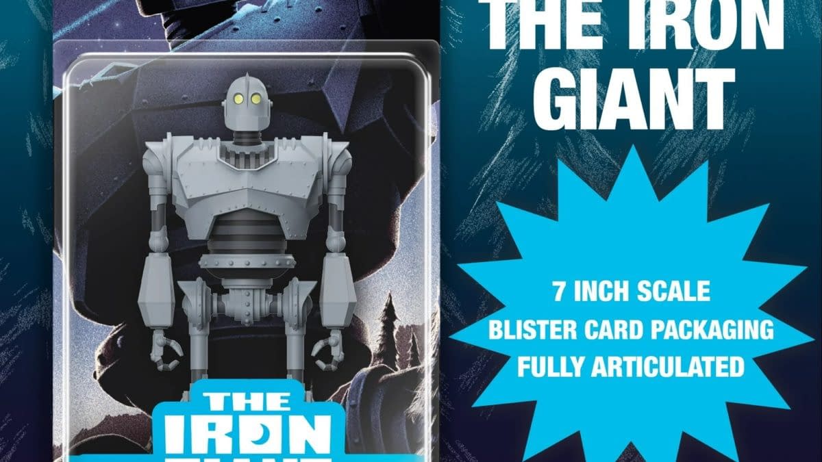 New 7” Tall The Iron Giant Deluxe Figure Coming Soon from Super7