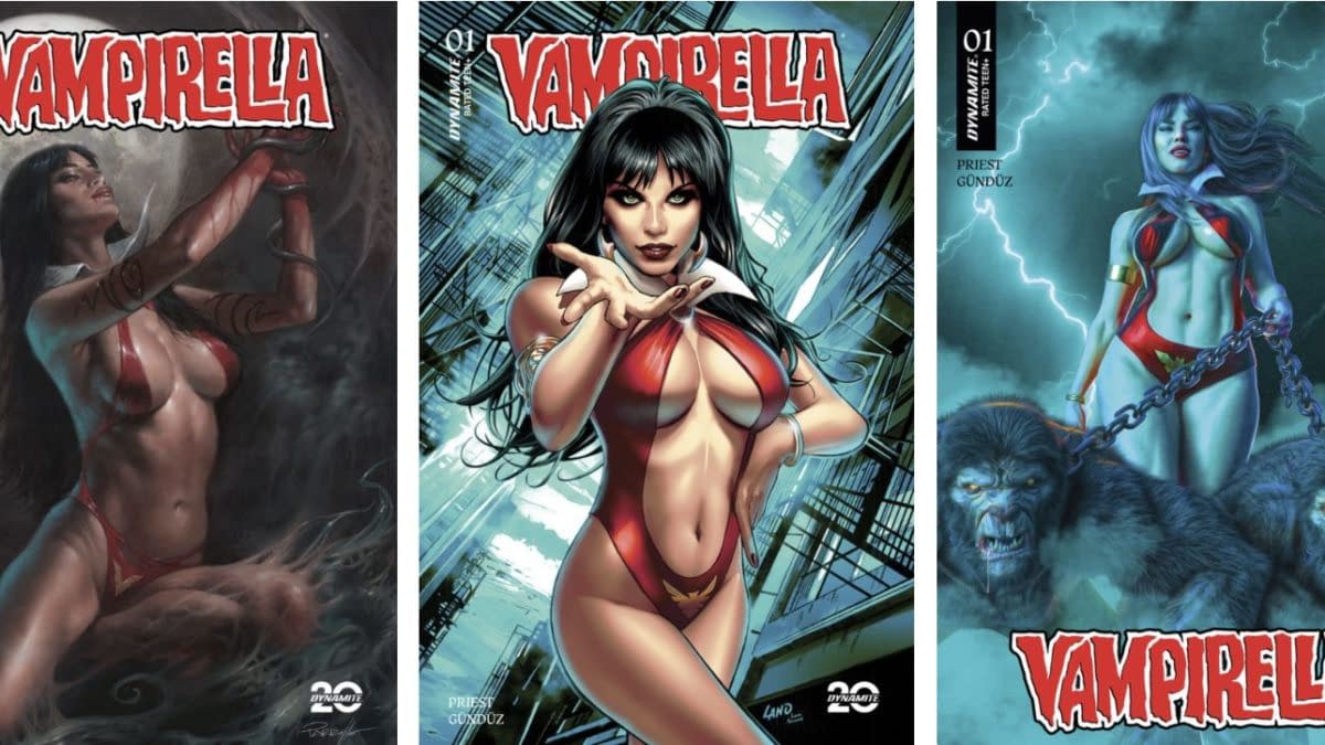 Vampirella #1 by Priest & Ergün Gündüz Gets Orders Of Over 84,000