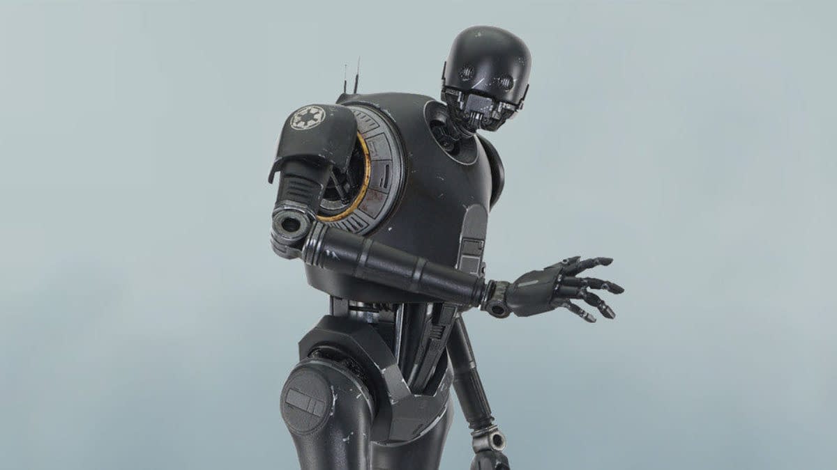 Gentle Giant Unveils Limited Edition New Star Wars: Andor K-2SO Statue