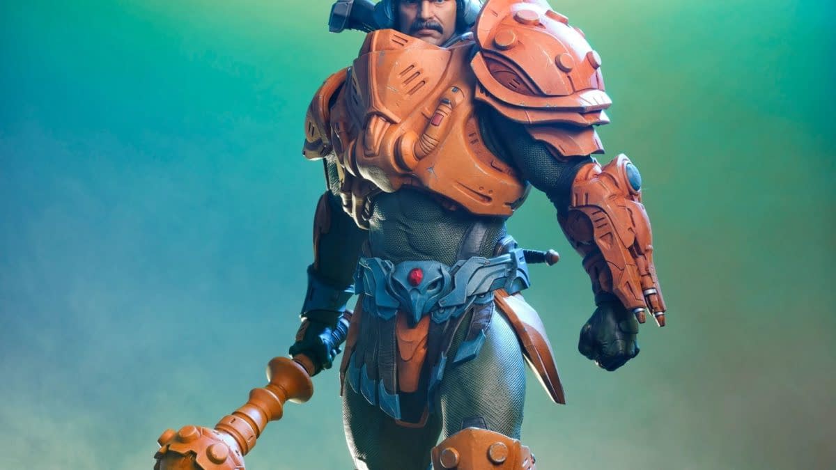 Masters of the Universe Man-At-Arms Maquette Debuts from Tweeterhead