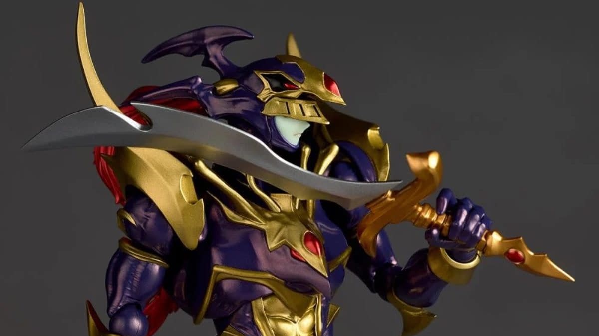 It’s Time to Duel with the Yu-Gi-Oh! Black Luster Soldier Revoltech