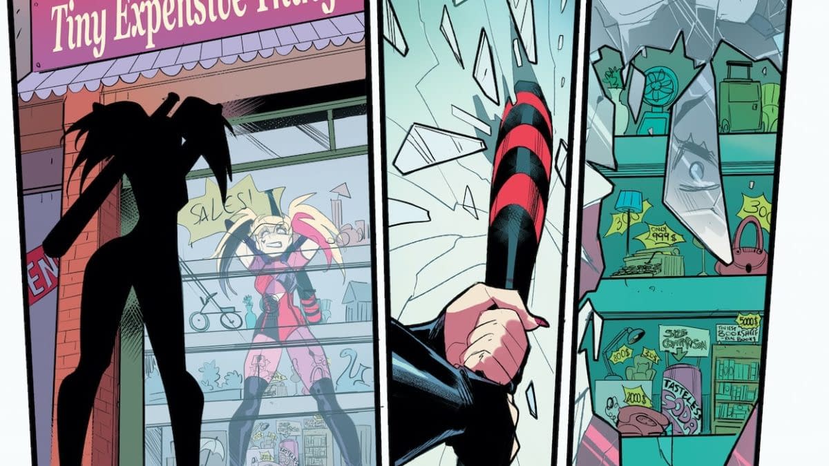 Interior preview page from Harley Quinn #50