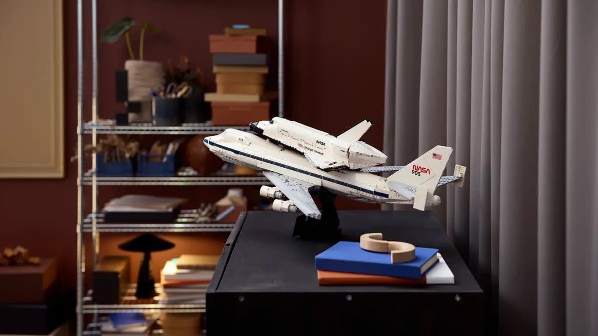 Blast Off with LEGO’s NASA Space Shuttle Enterprise & Boeing 747 Set