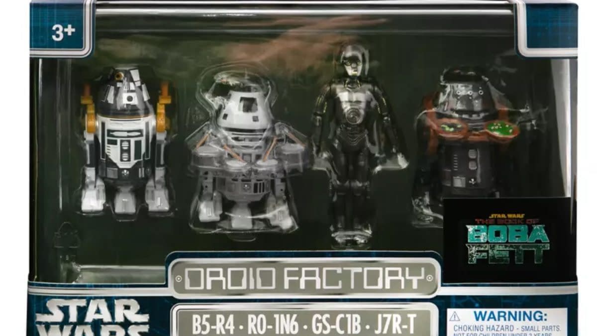 New Star Wars Book of Boba Fett Droid Factory Figure Set Revealed 