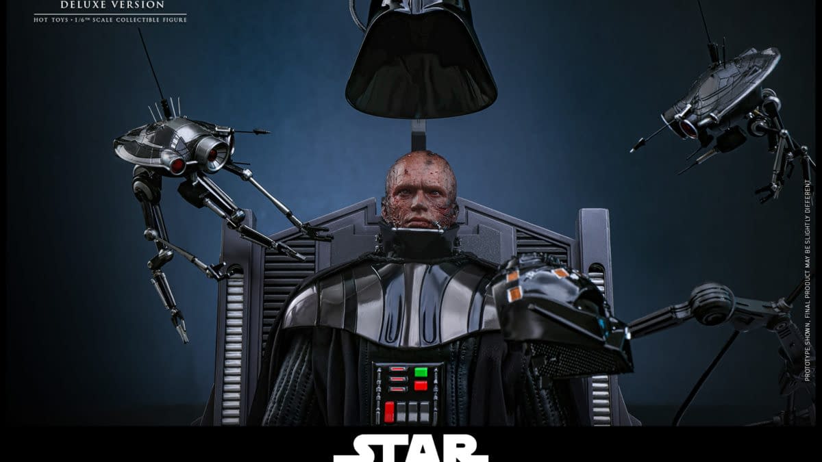 Darth Vader Rises with New Deluxe Star Wars 1/6 Hot Toys Release