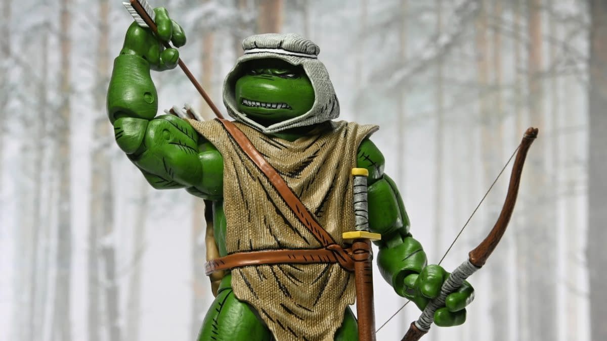 NECA Debuts New Teenage Mutant Ninja Turtles Hunter Leonardo