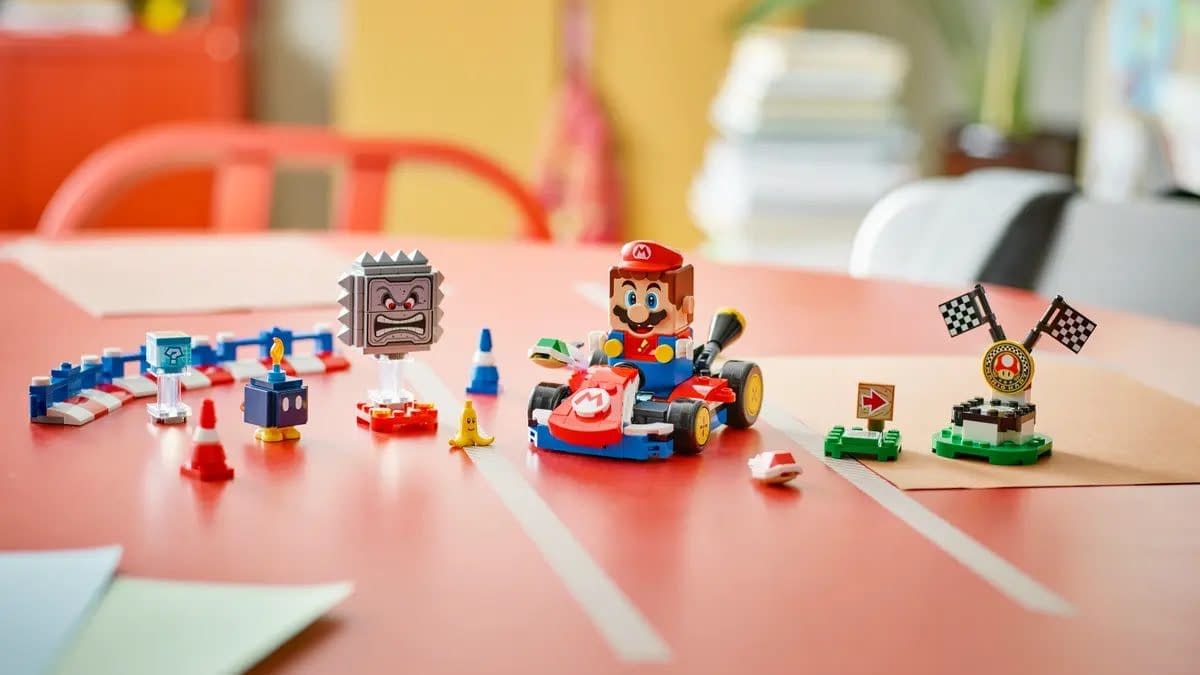 LEGO Goes for First Place with New Interactive LEGO Mario Kart Set 