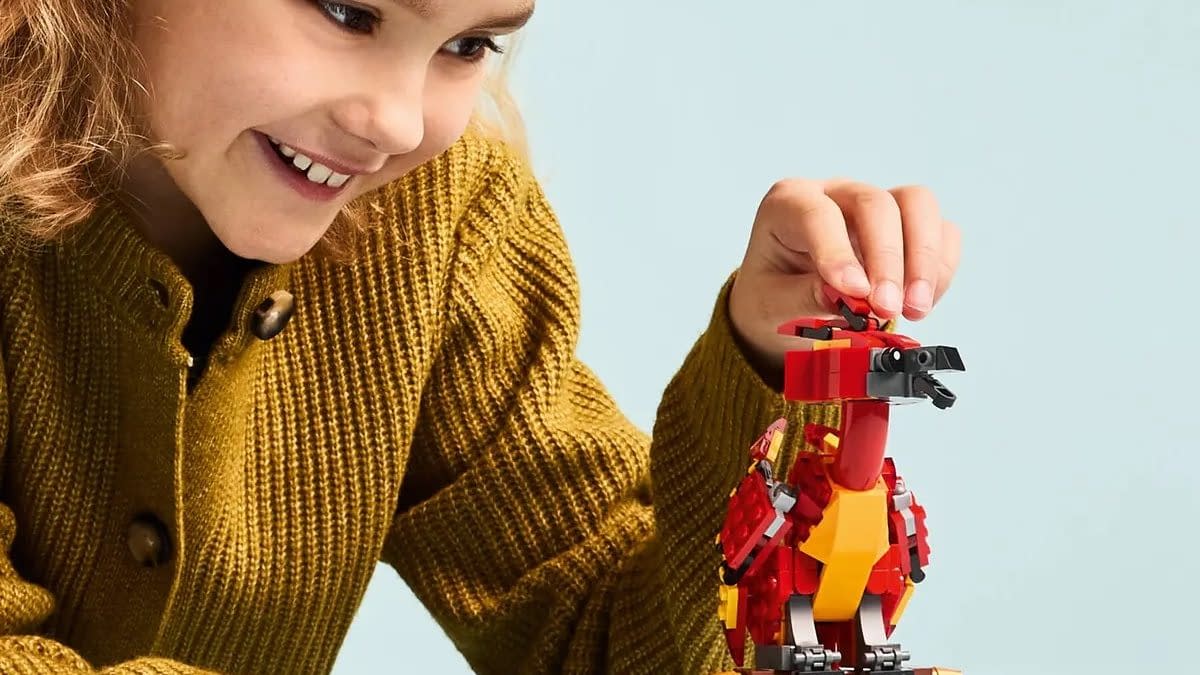 LEGO Debuts New Harry Potter Set with Dumbledore's Phoenix: Fawkes