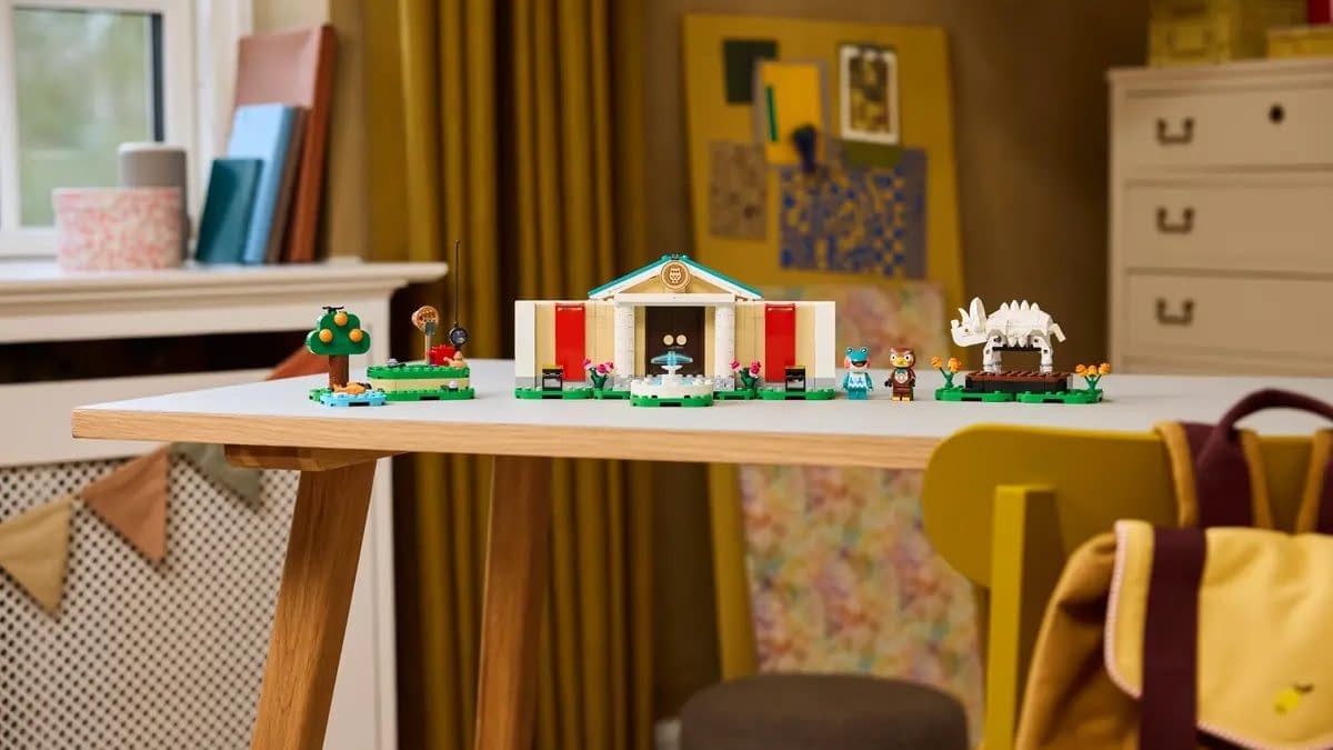 Visit Blathers's Museum with LEGO’s Next Animal Crossing Set