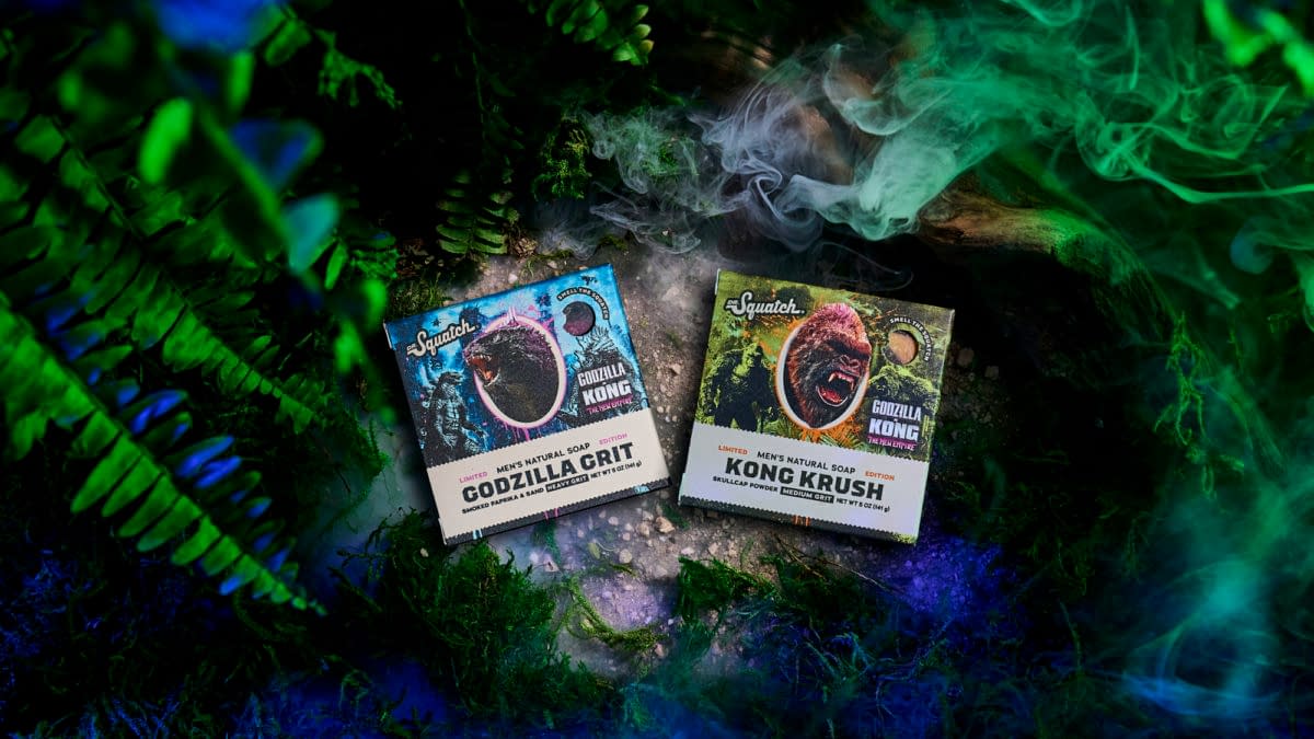 Smell Like a Monster with Dr. Squatch New Godzilla x Kong Collab 