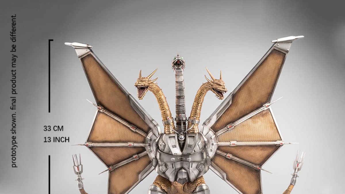 Mecha King Ghidorah Rises with New Godzilla Hiya Exquisite Series