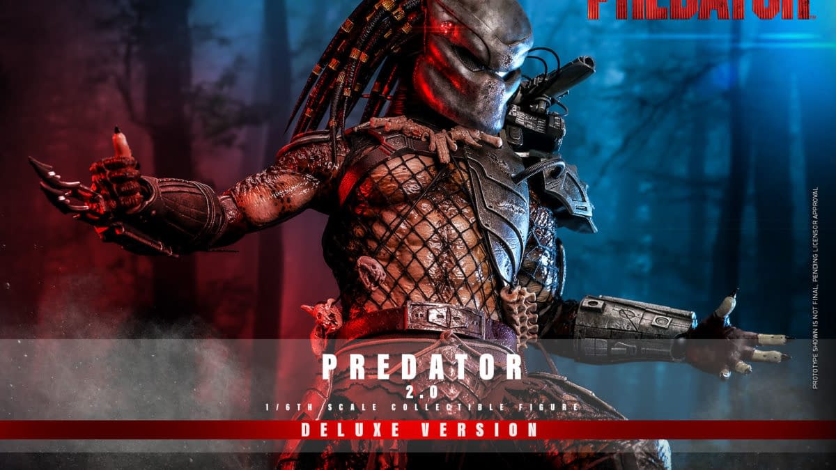 Hot Toys Uncloaks A New and Updated Predator (2.0) 1/6 Figure 