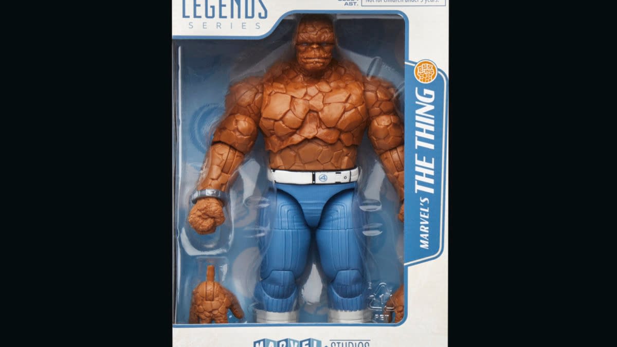 Hasbro Clobbers U New Fantastic Four: First Steps The Thing Figure