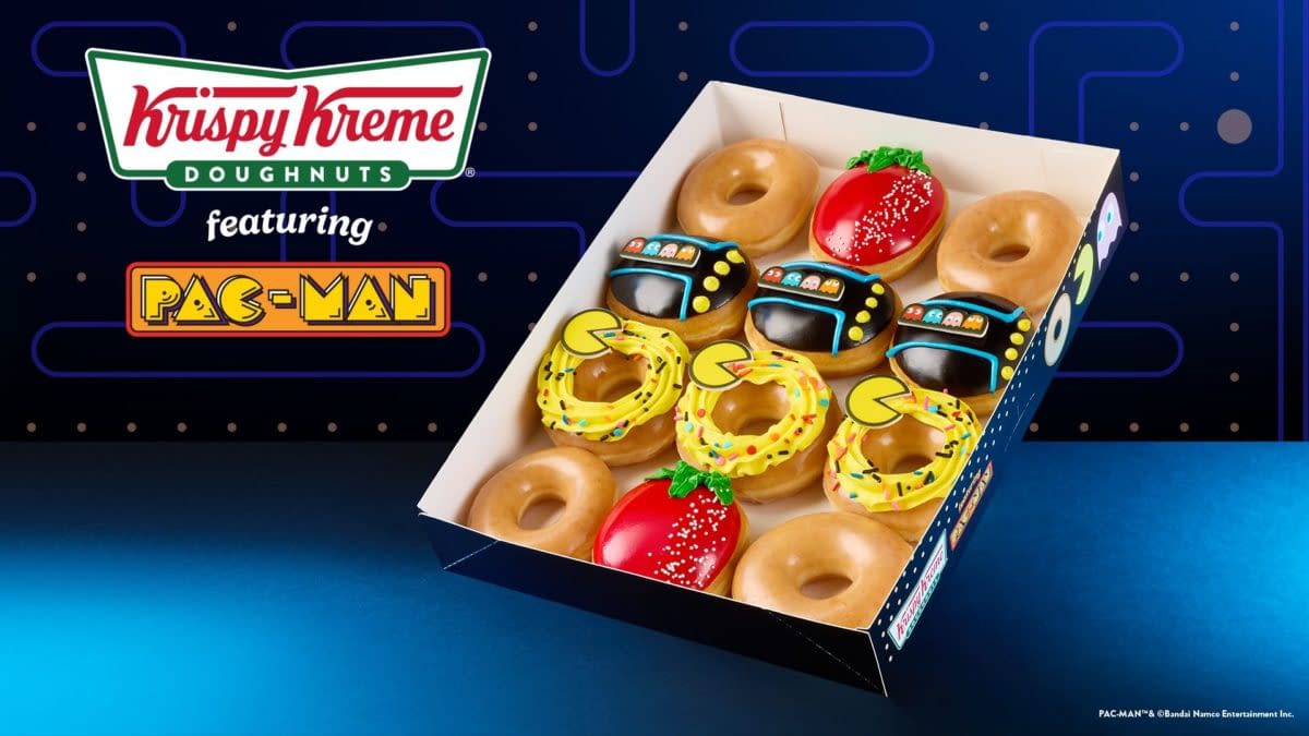 Krispy Kreme Celebrates Pac-Man's 45th With New Doughnut Designs