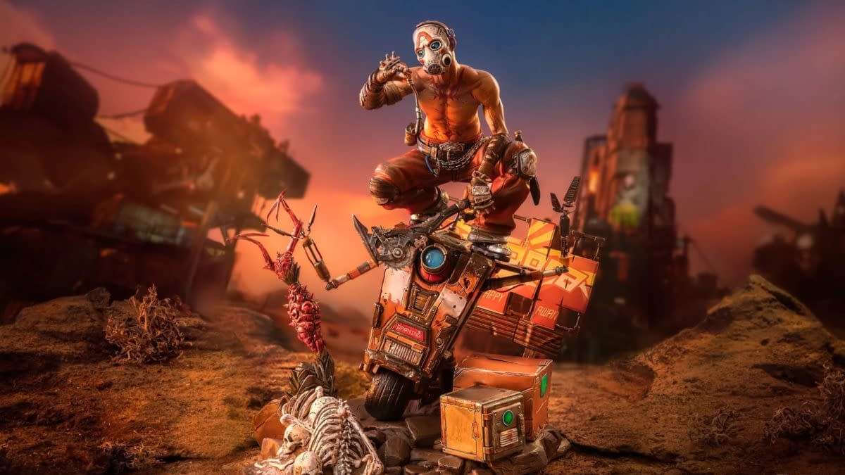 Return to Pandora with PureArts Borderlands Psycho & Claptrap Statue 