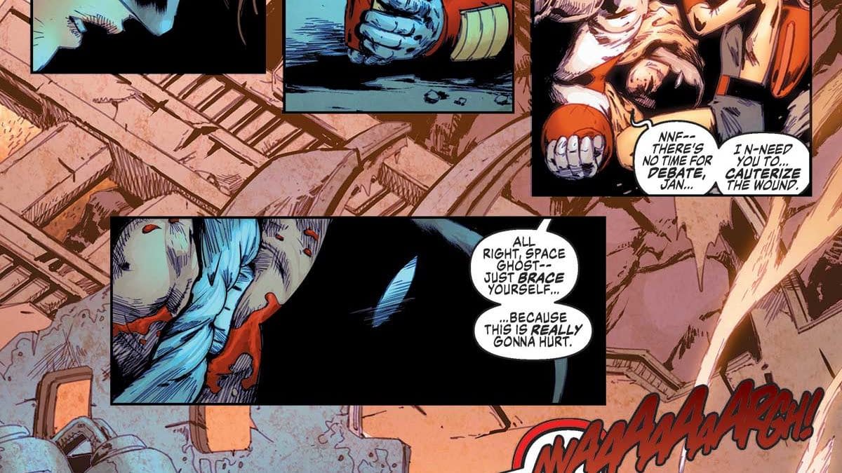 Interior preview page from Space Ghost #12