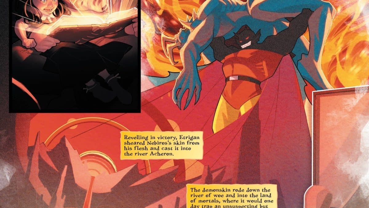 Interior preview page from Zatanna #4