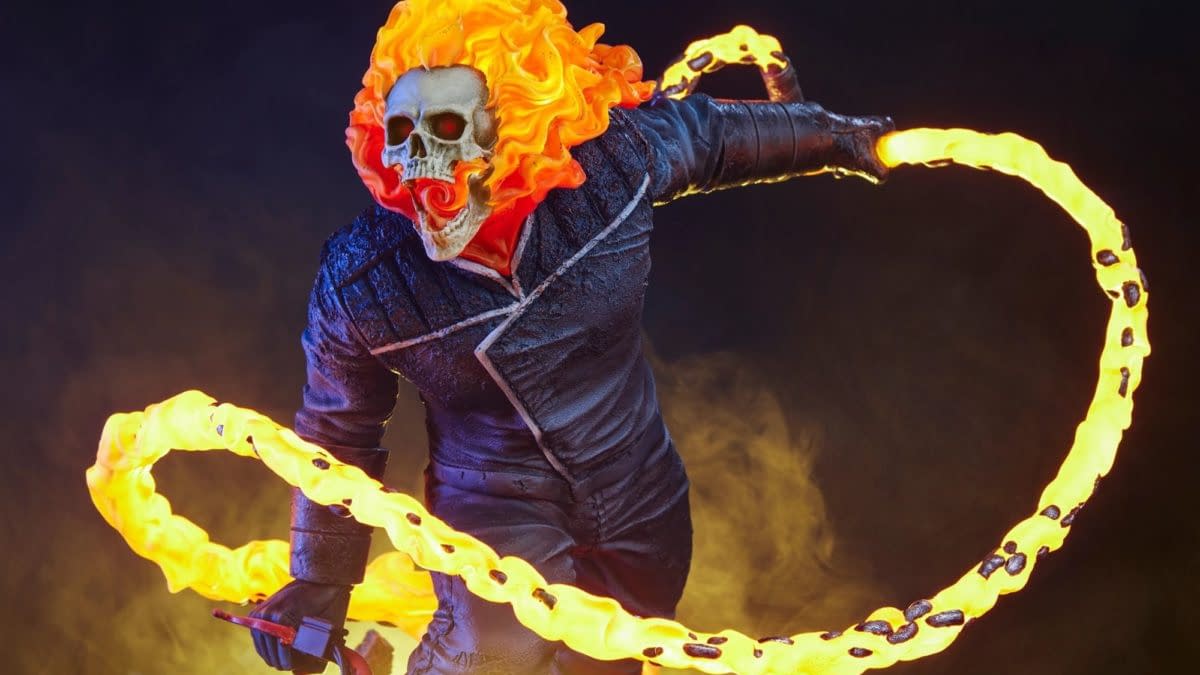 Vengeance Rides To Sideshow with Classic Marvel Comics Ghost Rider