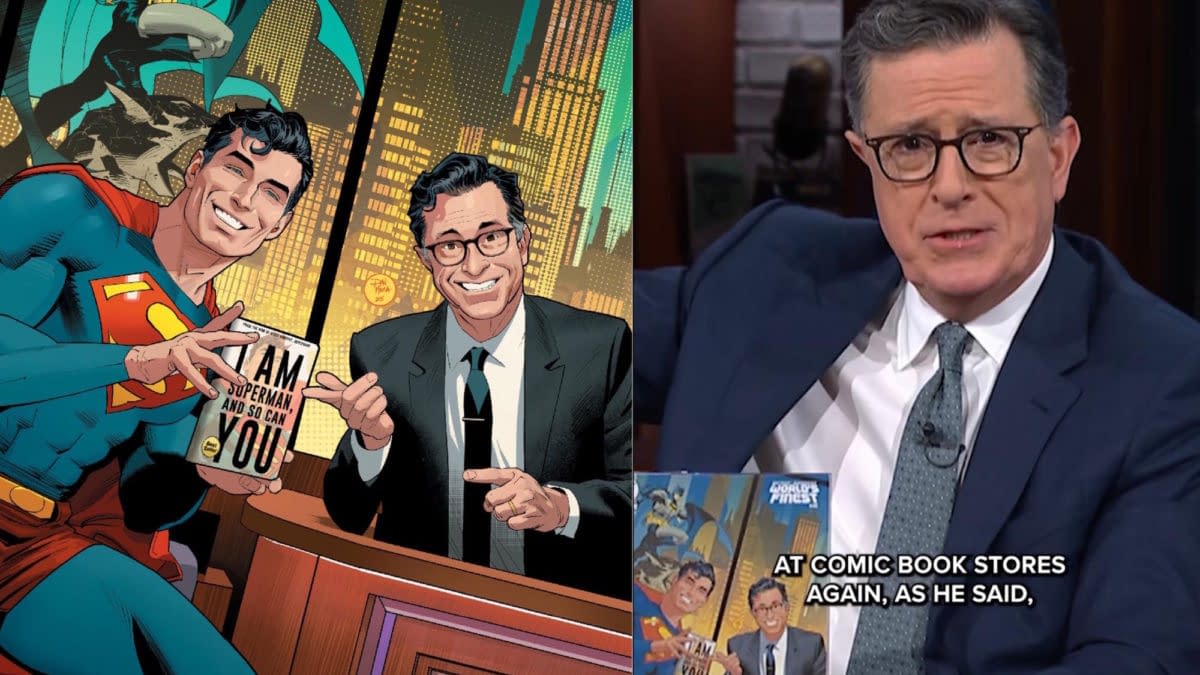 Why Stephen Colbert Announced His DC Comics Cameo A Month in Advance