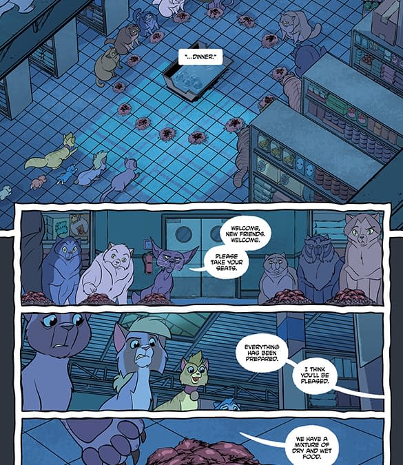 Interior preview page from Feral #14