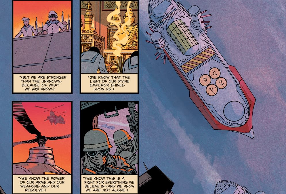 Interior preview page from Undiscovered Country #31