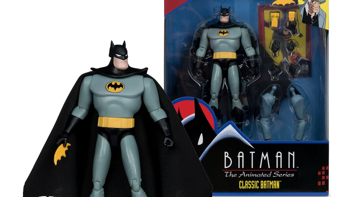 Classic Animated Batman Figure Coming Soon from McFarlane Toys 