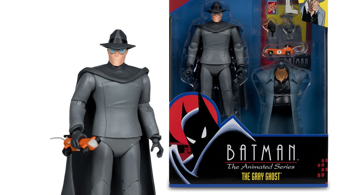 Batman: The Animated Series The Gray Ghost Arrives at McFarlane 