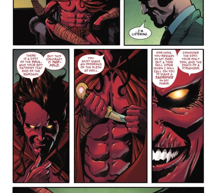 Interior preview page from BRING ON THE BAD GUYS: GREEN GOBLIN #1 LEE BERMEJO COVER
