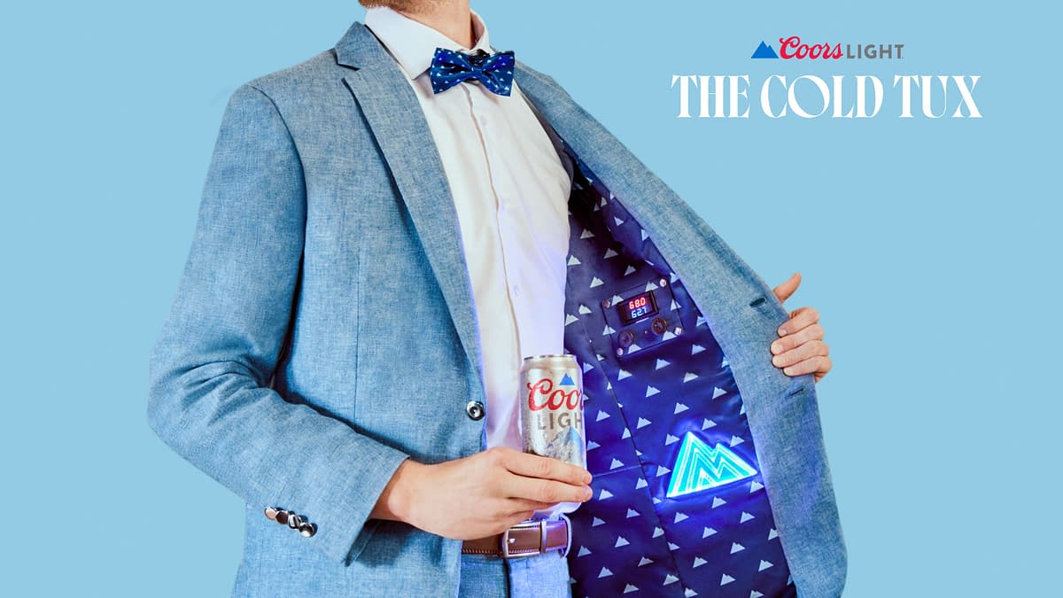 Coors Light Reveals The Cold Tux & BrrrTie For Weddings