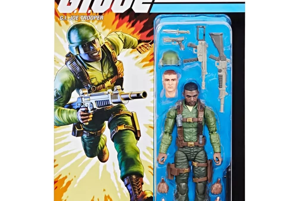 The G.I. Joe Trooper Arrives at Hasbro with New Retro Cardback 