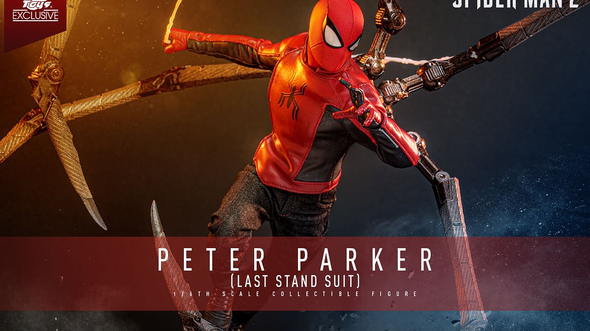 Marvel’s Spider-Man 2 Last Stand Suit 1/6 Figure Arrives from Hot Toys