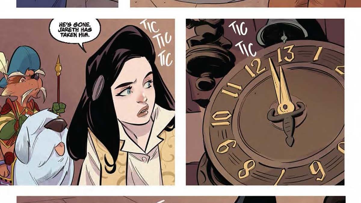Interior preview page from Jim Henson's Labyrinth #8