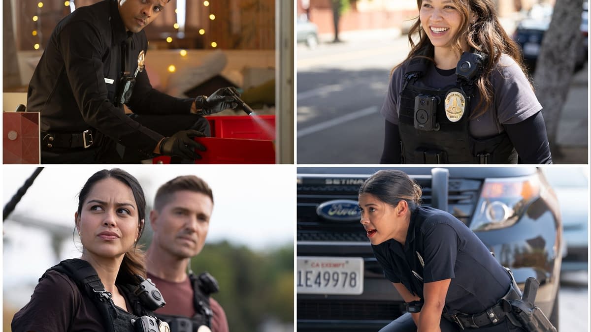 The Rookie Stars Diaz, O'Neil & Chavez Are "Warming Up for Season 8"