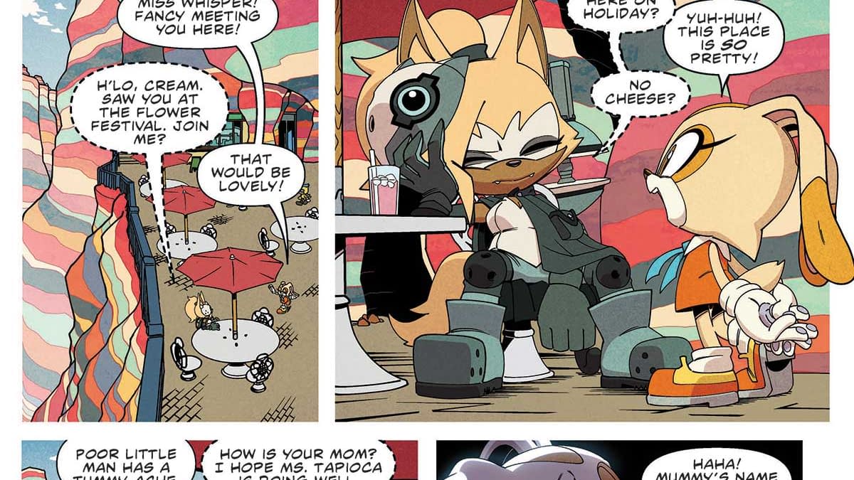 Interior preview page from SONIC THE HEDGEHOG #79 ADAM BRYCE THOMAS COVER