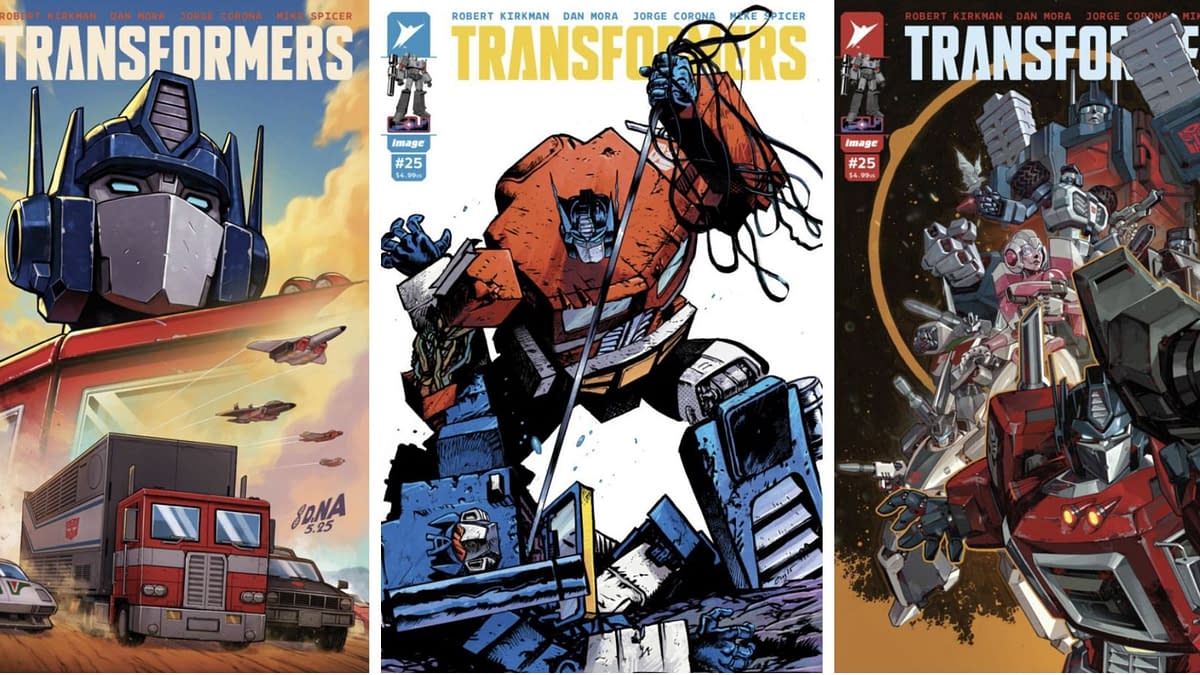 Robert Kirkman & Dan Mora, New Team On Transformers Comic From #25