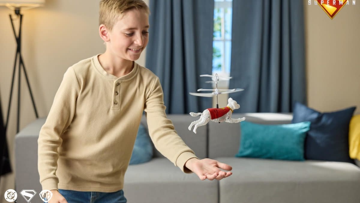 Fly Your Own Super Pup with Superman R/C Krypto from Spin Master 