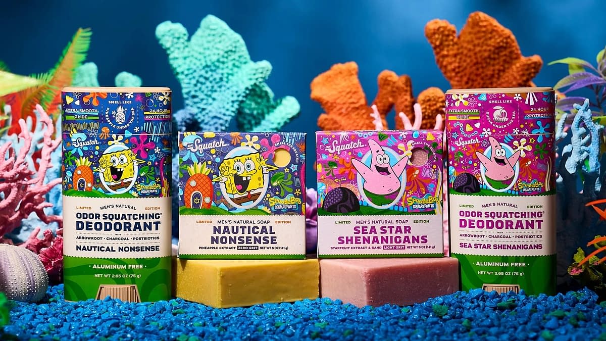 Smell Like A Pineapple Under the Sea with Dr. Squatch x SpongeBob!