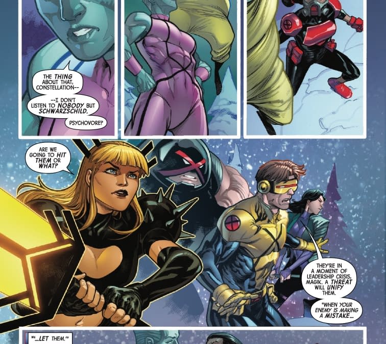 Interior preview page from X-MEN #18 RYAN STEGMAN COVER